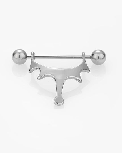 1PC Stainless Steel Matte Nipple Piercing 14G Nipple Ring Body Jewelry Bulk Tongue Piercing Lot Nipple Piercing Bar Pack
