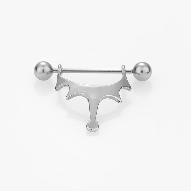1PC Stainless Steel Matte Nipple Piercing 14G Nipple Ring Body Jewelry Bulk Tongue Piercing Lot Nipple Piercing Bar Pack