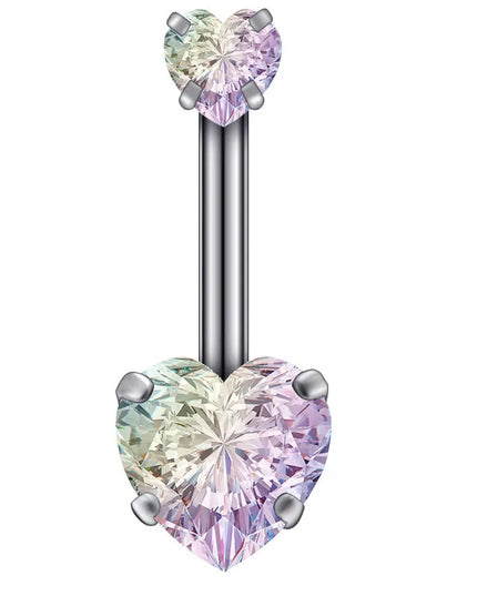 2023 Zircon Belly Button Rings for Women Girls Sexy Piercing Navel Ring Bar Drop Dangle Belly Navel Rings Ashion Body Jewelry