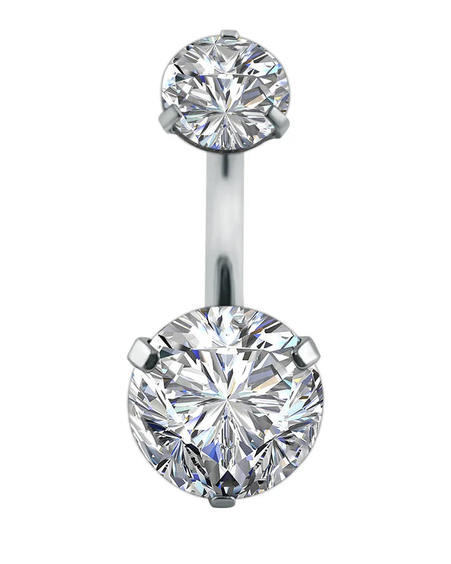 2023 Zircon Belly Button Rings for Women Girls Sexy Piercing Navel Ring Bar Drop Dangle Belly Navel Rings Ashion Body Jewelry