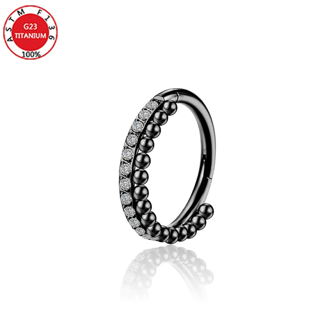 Septum Piercing Nose Ring for Women Piercing for The Ears Tragus Lip Zircon Jewelry Ladies Sexy Perforated Labret Body Jewelry