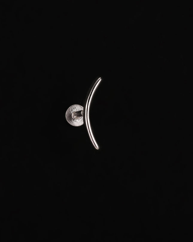 AIDE Heart Round Ball Flat Helix Piercing Earring 925 Sterling Silver Ear Studs Geometric Zircon Exquisite Trinket Studs Aretes