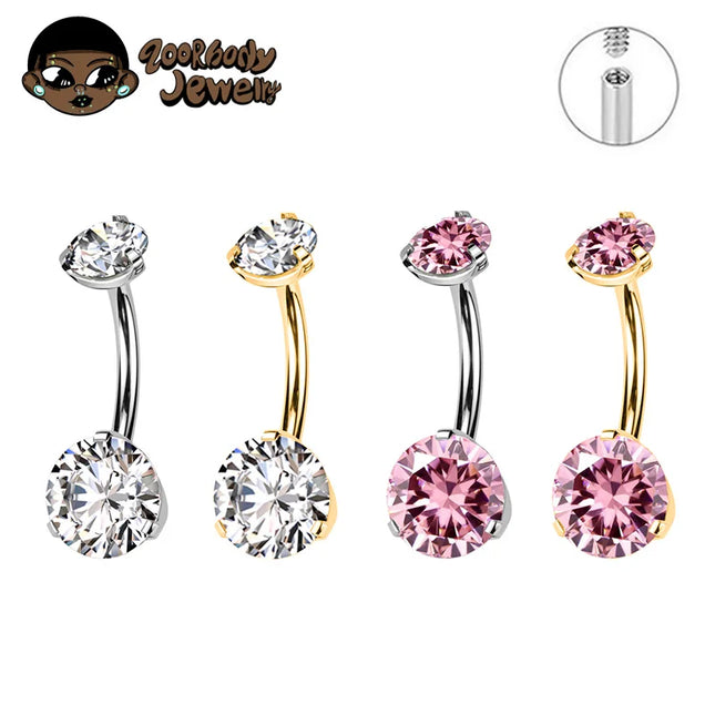 ASTM F136 Titanium Banana Bend Belly Button Rings 8mm 10mm 12mm 14mm Belly Rings Piercing Barbell Navel Ring Sexy Belly Piercing