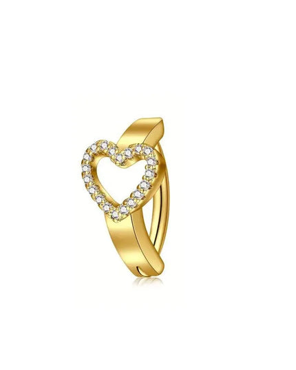 1PCS Heart Crystal Belly Button Rings For Women Fashion Reverse Belly Piercing Buckle Butterfly Navel Barbell Body Jewelry Gift