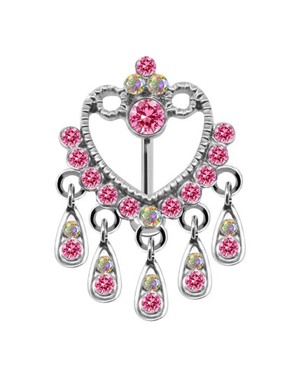 1PCS Butterfly Belly Button Piercing Jewelry 14G Heart Belly Ring Body Piercing Bee Navel Piercing Belly Bars Piercing Ombligo