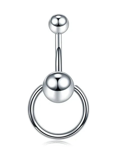 1Pc Surgical Steel Belly Button Ring Navel Nombril Piercing CZ Belly Ring Sexy Women Belly Piercing Body Jewelry Ombligo 14G