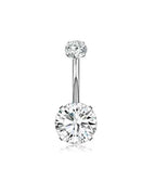 Navel & Bell Button Rings / body / 1pc|silver-round