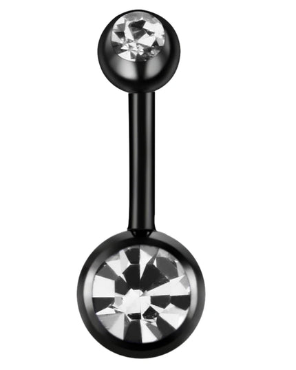 1PC Stainless Steel Belly Button Piercing Body Jewelry Women Cubic Zirconia Drop Dangle Earring Navel Piercing ombligo