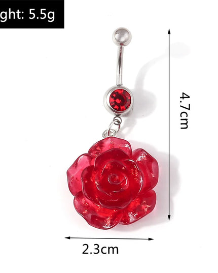 Cute Christmas Tree Belly Button Rings for Women Sexy Piercing Body Jewelry Navel Rings Girls Party Festival Jewelry Gifts