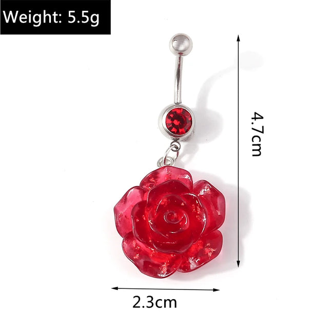 Cute Christmas Tree Belly Button Rings for Women Sexy Piercing Body Jewelry Navel Rings Girls Party Festival Jewelry Gifts
