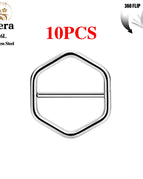 10PCS Silver Color 1 / China Mainland / 14G 1.6x14x1.2mm