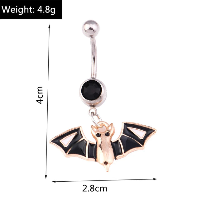 Cute Christmas Tree Belly Button Rings for Women Sexy Piercing Body Jewelry Navel Rings Girls Party Festival Jewelry Gifts