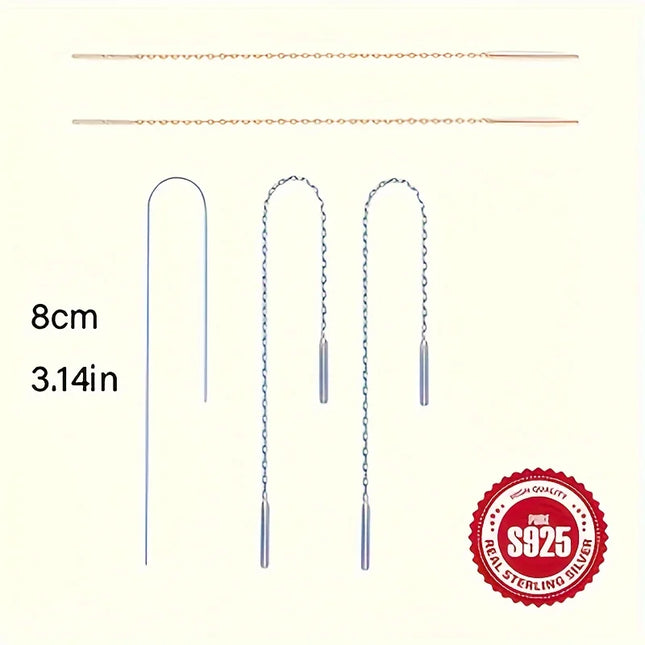 Piercing Earring Eardrops, Women's Fashion