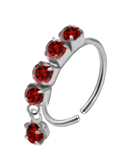 Nose Piercing Nose Ring Stainless Steel Colorful Nose Ring Dangle Nose Rings Piercing Jewelry For Women