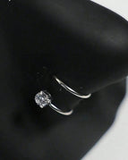 Set 1 / Nose Rings & Studs / 0.8x10mm|Face|Curved barbell