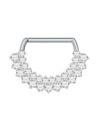 D-Silver Color / Nipple Rings / 14G 1.6x14mm|body