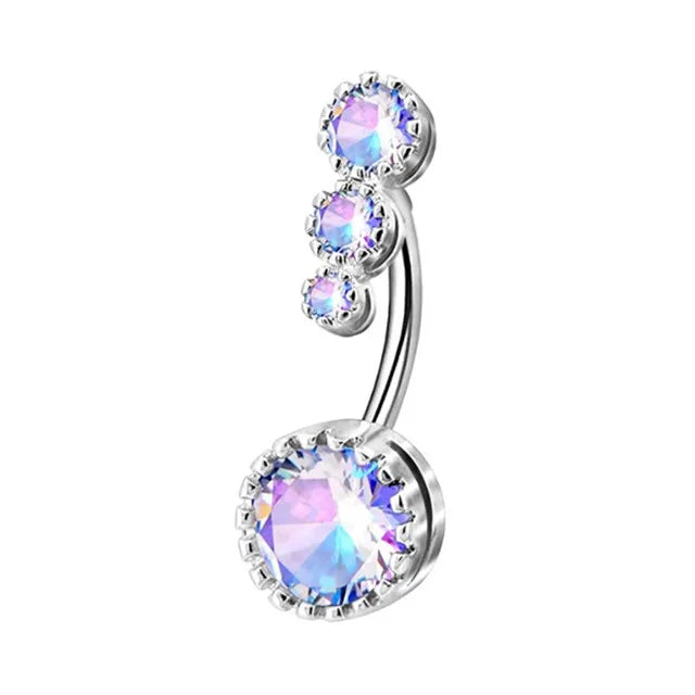 1PCS Bat Belly Button Piercing Jewelry 14G Claw Belly Ring Body Piercing Bee Navel Piercing Heart Belly Bars Piercings Ombligo