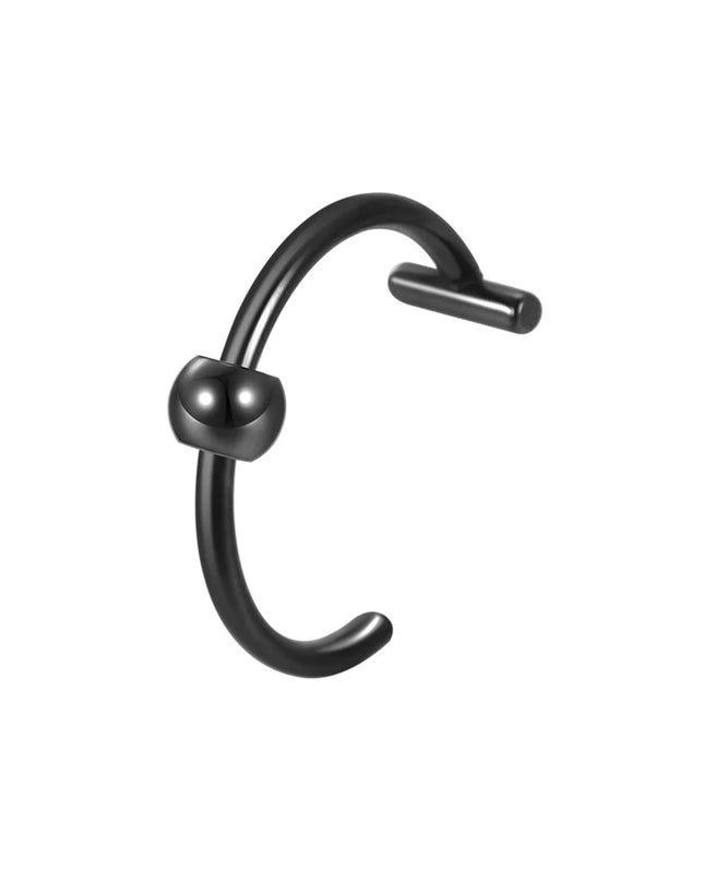 1PC Stainless Steel Fake Nose Ring Hoop Septum Rings Non-Pierced C Clip Lip Ring Earring Fake Nose Piercings Women Body Jewelry