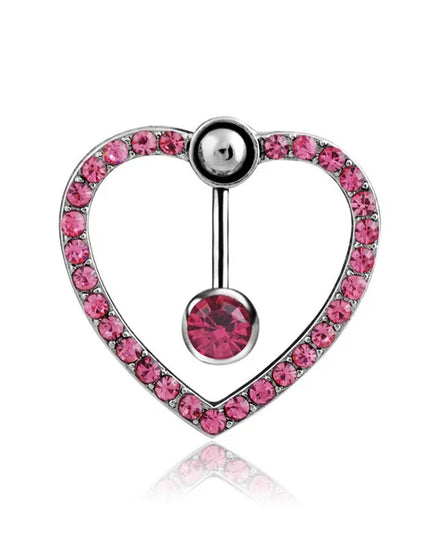 1PCS Butterfly Belly Button Piercing Jewelry 14G Heart Belly Ring Body Piercing Bee Navel Piercing Belly Bars Piercing Ombligo