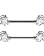 1Pair 9 / Nipple Rings / body|Geometric