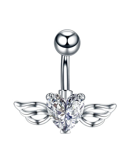 1Pc Surgical Steel Belly Button Ring Navel Nombril Piercing CZ Belly Ring Sexy Women Belly Piercing Body Jewelry Ombligo 14G