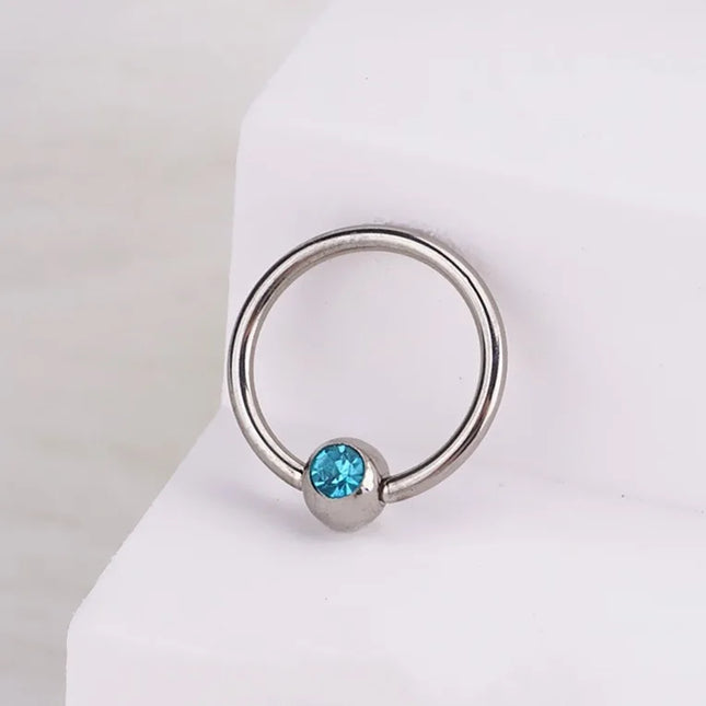 Heart Pearl Nose Rings Pointed Cone Love Lip Pierced Horseshoe Ring Skull Butterfly Nose Septum Piercing Earrings Tragus Jewelry