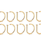 10pcs-Gold / 20G(0.8mm-Dia.8mm)
