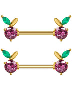 3459-GD / Nipple Rings / body|Heart