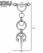 3-1.2mm(16G) / Nipple Rings / 2 Pieces|body