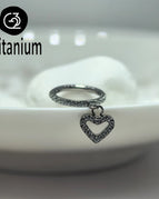 Titanium E / Nose Rings & Studs / 16g 1.2x8mm|Ears