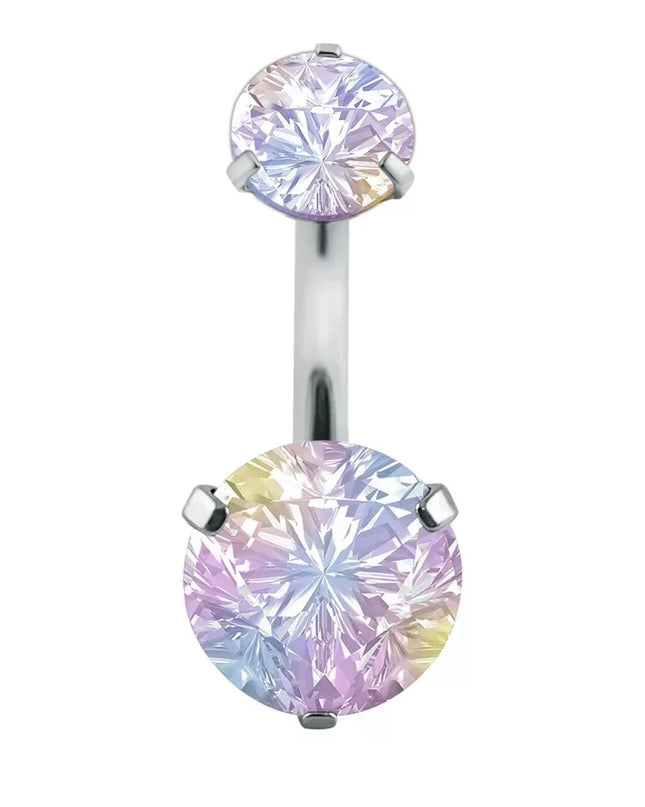2023 Zircon Belly Button Rings for Women Girls Sexy Piercing Navel Ring Bar Drop Dangle Belly Navel Rings Ashion Body Jewelry