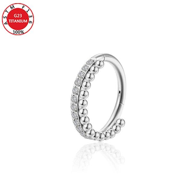 Septum Piercing Nose Ring for Women Piercing for The Ears Tragus Lip Zircon Jewelry Ladies Sexy Perforated Labret Body Jewelry