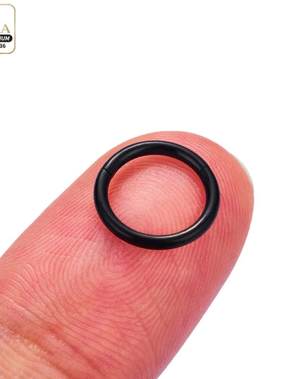 Nose Rings G23 Titanium Lip Ring For Women And Men Piercing Jewelry Hoop Earrings Mixed Color Body Clips Hinged