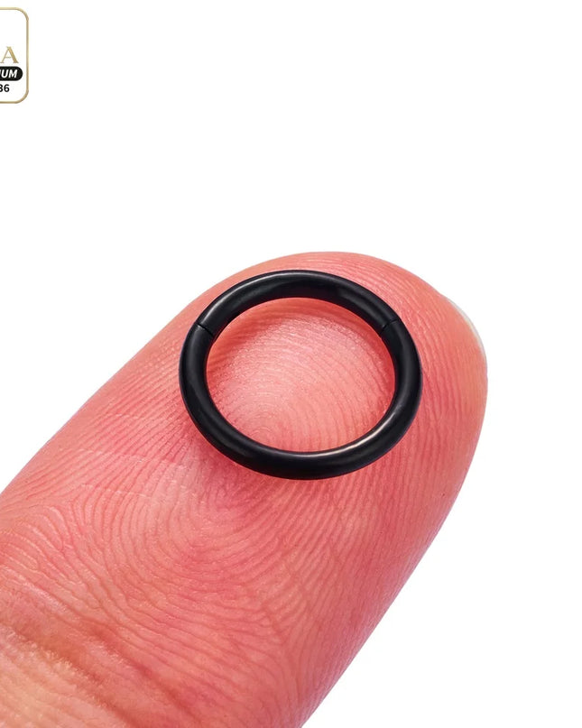 Nose Rings G23 Titanium Lip Ring For Women And Men Piercing Jewelry Hoop Earrings Mixed Color Body Clips Hinged