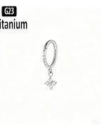 Titanium B / Nose Rings & Studs / 16g 1.2x8mm|Ears