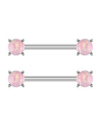 2986-PK / Nipple Rings / body|Heart