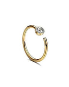 Golden / Nose Rings & Studs / Size 0.8cm|Face