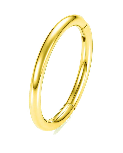 Hinged Nose Ring Hoop Septum Hoop  Ring Tragus Rook Ring Piercing Jewelry Lip Labret Ring Clicker Cartilage Earrings Women Gift