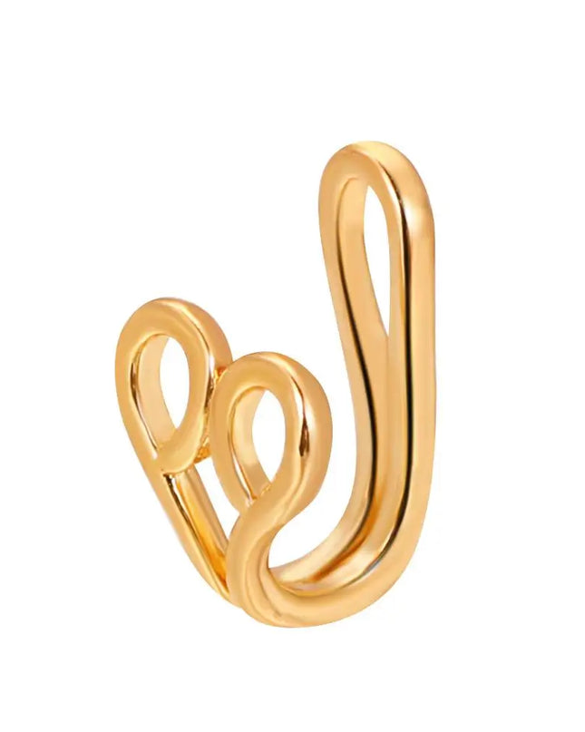 Men Women Nose Ring Clip Fake Septum Piering Rock Hip Hoop Punk Stainless Steel Body Jewelry Non Perforation Nose Clip Ring 2026
