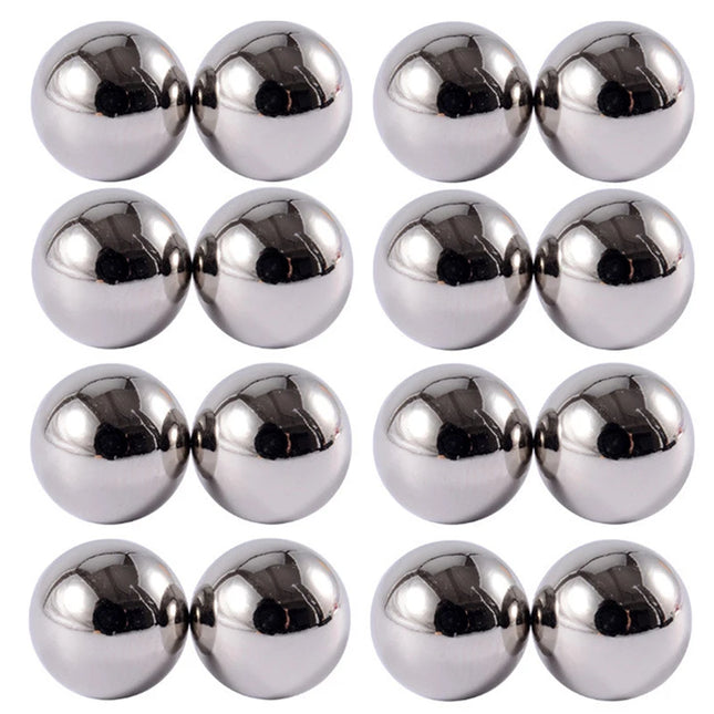 1 Pair Non Piercing Powerful Magnet Nipple Piercing Women Balls Clamps Strong Magnetic Bondage Sexy Body Piercing For Couple
