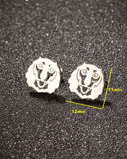 Pet Dog Ear Piercing For Women Cute Love Dachshunds Stainless Steel Corgi Dog Animal Stud Earring Free Shipping Brincos