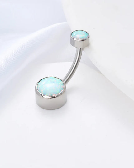Belly Piercing Button Rings G23 Titanium Astm F136 14g Body Jewelry Internally Threaded Navel Ring Zirconia Earrings Zircon