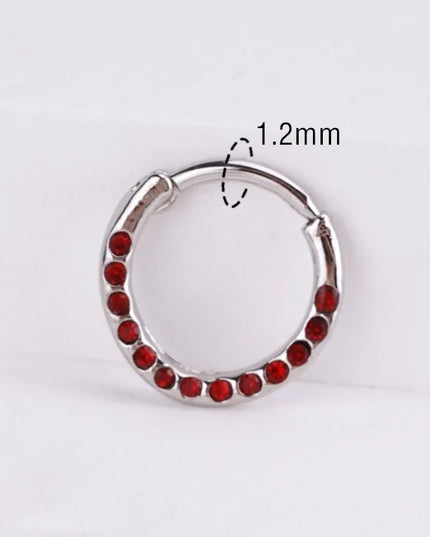 Heart Pearl Nose Rings Pointed Cone Love Lip Pierced Horseshoe Ring Skull Butterfly Nose Septum Piercing Earrings Tragus Jewelry
