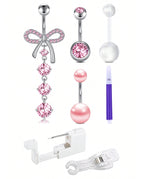 Curved barbell / Navel & Bell Button Rings / body|14G 1.6x10mm|4
