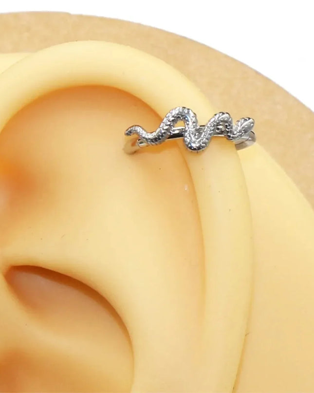 Nose Rings Hinged Segment Daith Hoop Rings Snake Bee Nose Ear Cartilage Ring Lip Septum Piercing Jewelry