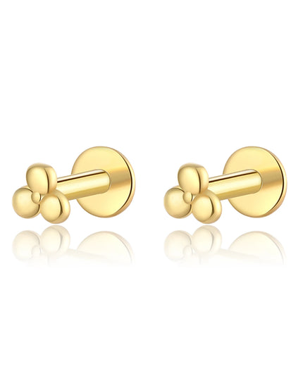 ANDYWEN 925 Sterling Silver 6mm Proud Milky Way  Queen Flash Baby Angel Piercing Screw Pendientes Stud Earring Women Clips Jewel