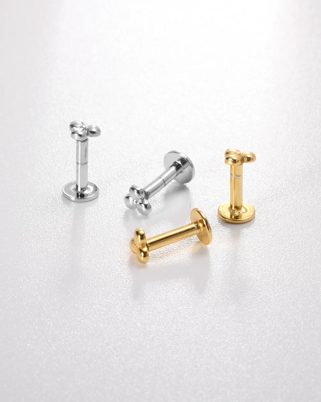 ANDYWEN 925 Sterling Silver 6mm Proud Milky Way  Queen Flash Baby Angel Piercing Screw Pendientes Stud Earring Women Clips Jewel