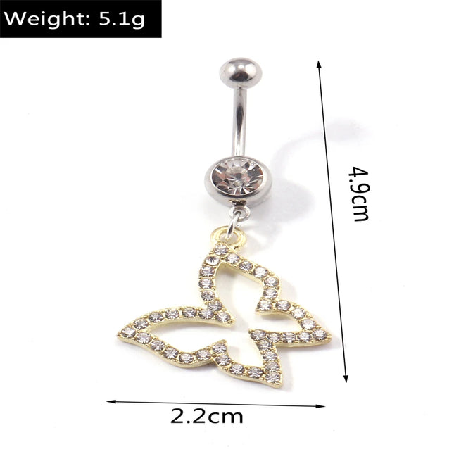 Cute Christmas Tree Belly Button Rings for Women Sexy Piercing Body Jewelry Navel Rings Girls Party Festival Jewelry Gifts