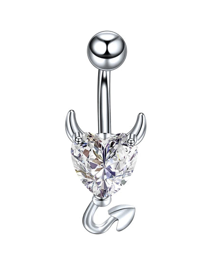 1Pc Surgical Steel Belly Button Ring Navel Nombril Piercing CZ Belly Ring Sexy Women Belly Piercing Body Jewelry Ombligo 14G
