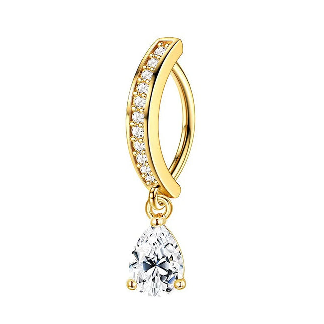 Exquisite Butterfly Belly Button Sexy Body Piercing Jewelry For Women Zircon Navel Barbell Fashion Belly Rings Gifts